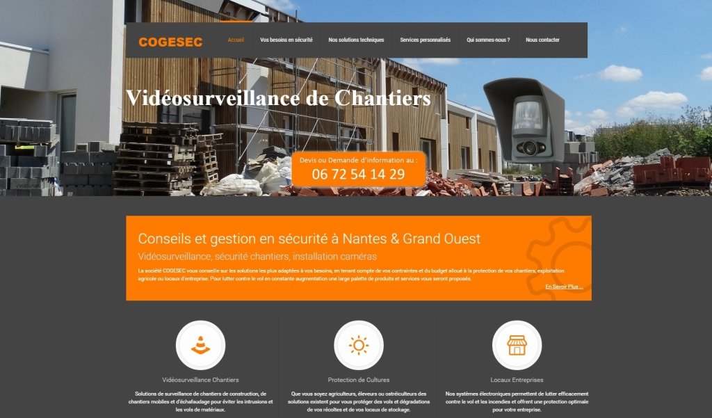 Site WordPress Nantes COGESEC
