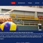 Création site WordPress à Nantes Ligue Volley